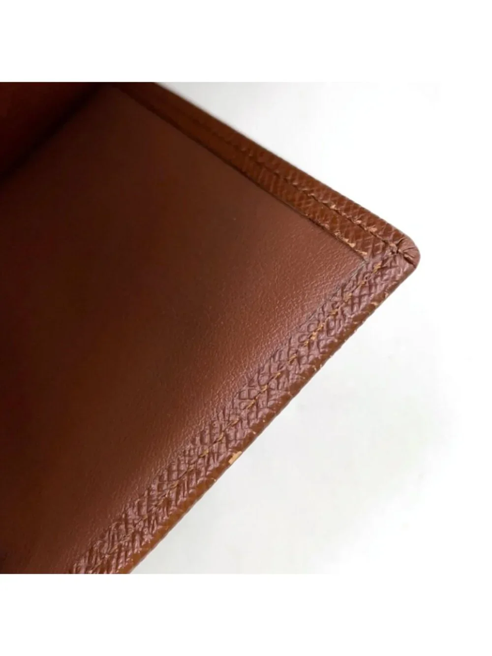 Louis Vuitton Porte Monet Billets Cult Cles Monogram Leather Brown Trifold